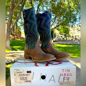 Men’s tin haul boots
